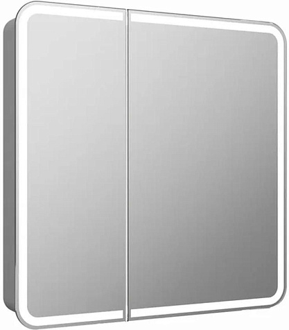 Зеркало-шкаф Agava Belle LED 80, с подогревом, датчик движения купить в СОМ