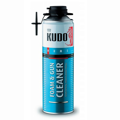 Очиститель монтажной пены Kudo Home Foam&Gun, 650 мл купить в СОМ