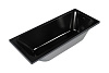 Ванна акриловая Strict Black, 1500 x700 мм, каркас, экран купить в СОМ