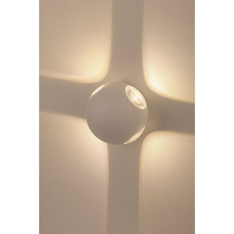 Подсветка декоративная светодиодная Эра WL10 WH, IP54, 4х1Вт купить в СОМ