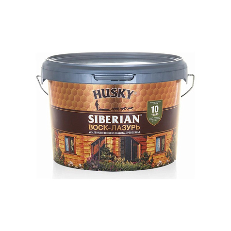 Воск-лазурь Husky Siberian, палисандр, 2,5л купить в СОМ