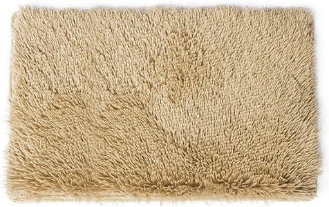Коврик для ванной Aquadomer Fluffy, 50 х80 см, бежевый купить в СОМ