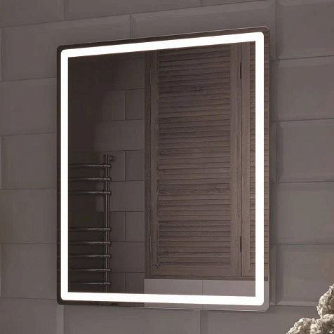 Зеркало Vigo Geometry Comfort 600 мм, сенсор купить в СОМ