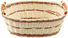 Корзина для хранения Ротанг плетёная 32х25х11см купить в СОМ