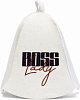 Шапка банная Boss Lady войлок Добропаровъ купить в СОМ