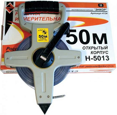 Рулетка ЭНКОР, 50 м купить в СОМ