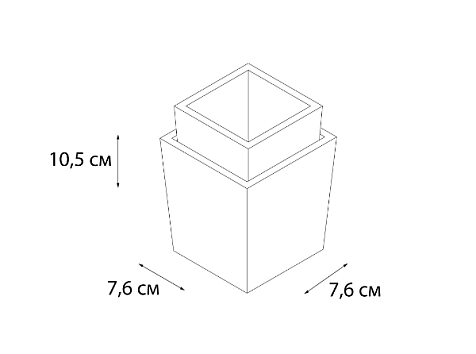 Стакан для зубных щеток Fixsen Wood FX-110-3 купить в СОМ