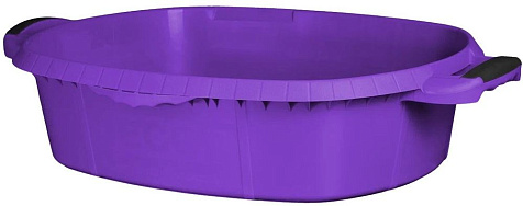 Таз 21л хозяйственный DECOR фиолетовый 633-2021 купить в СОМ