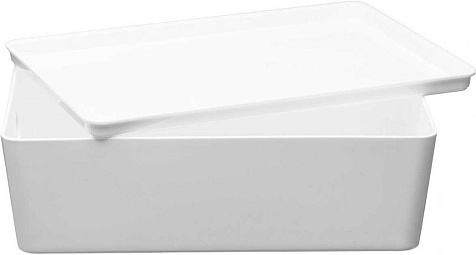 Контейнер Versa 3л с крышкой белый купить в СОМ
