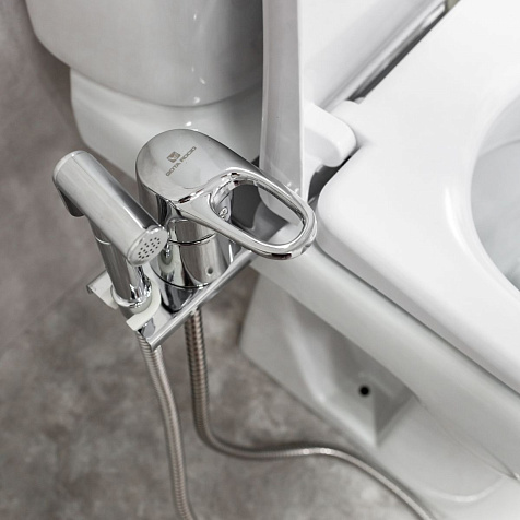 Смеситель для биде Gota Rocio Special G358610, планка на унитаз, хром купить в СОМ