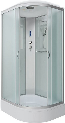 Кабина душевая Niagara Classic NG-33294-14LP, 120 х90 х215 мм, стекло матовое, средний поддон, левая купить в СОМ