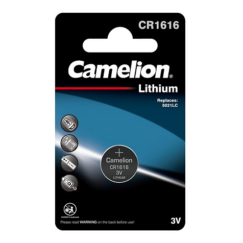 Элемент питания Camelion, CR1616 BL1 купить в СОМ